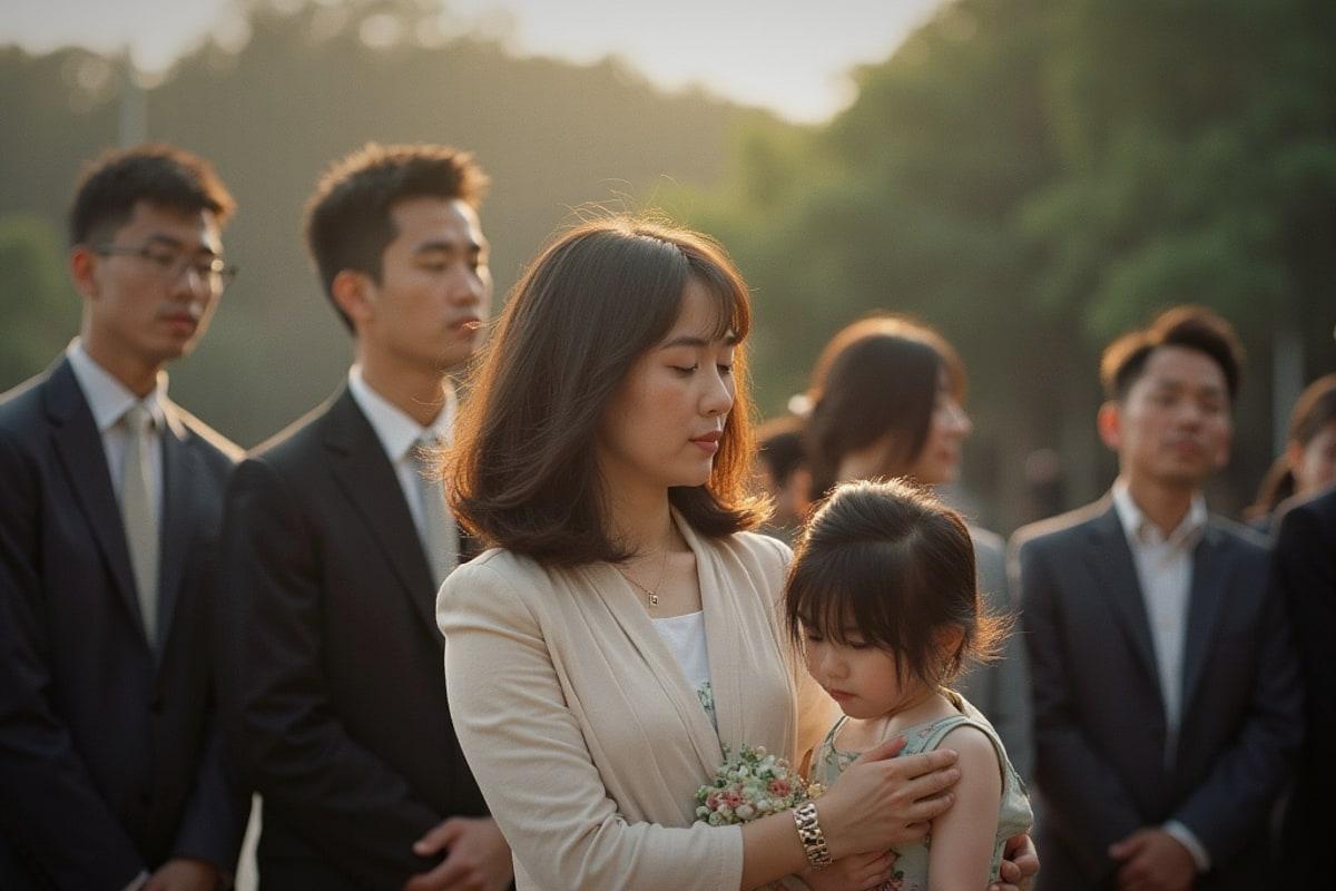 4단계 — 장지 안장 · 마무리
